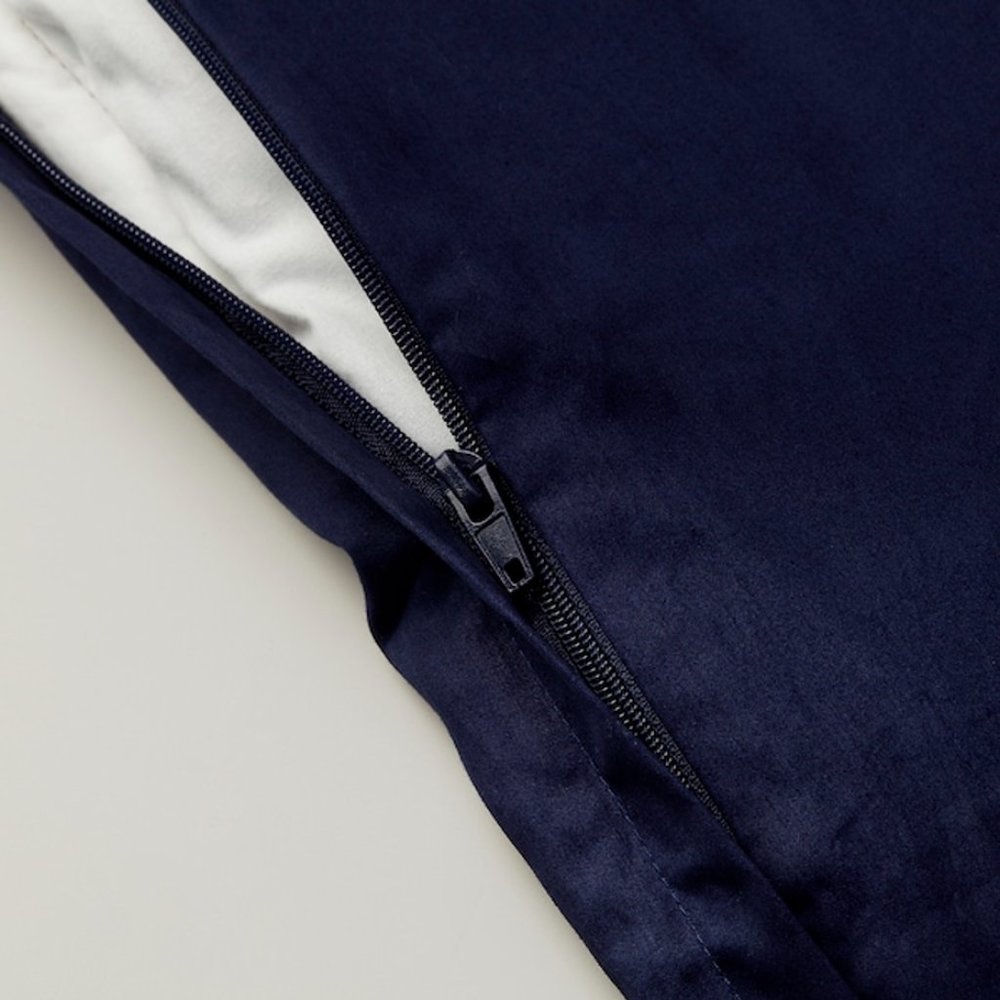 NEW - IKEA FINNSKRÄPPA Duvet Cover/ Pillowcases CT 500 Blue King ---100% COTTON - Picture 4 of 6